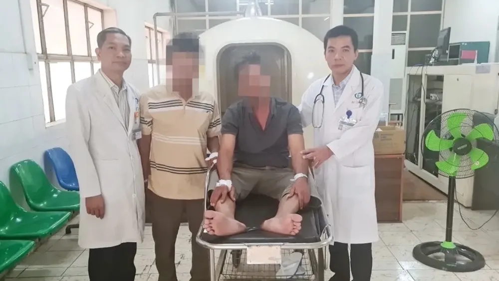 Hai người bán vé số bị ngộ độc khí CO đang bình phục.