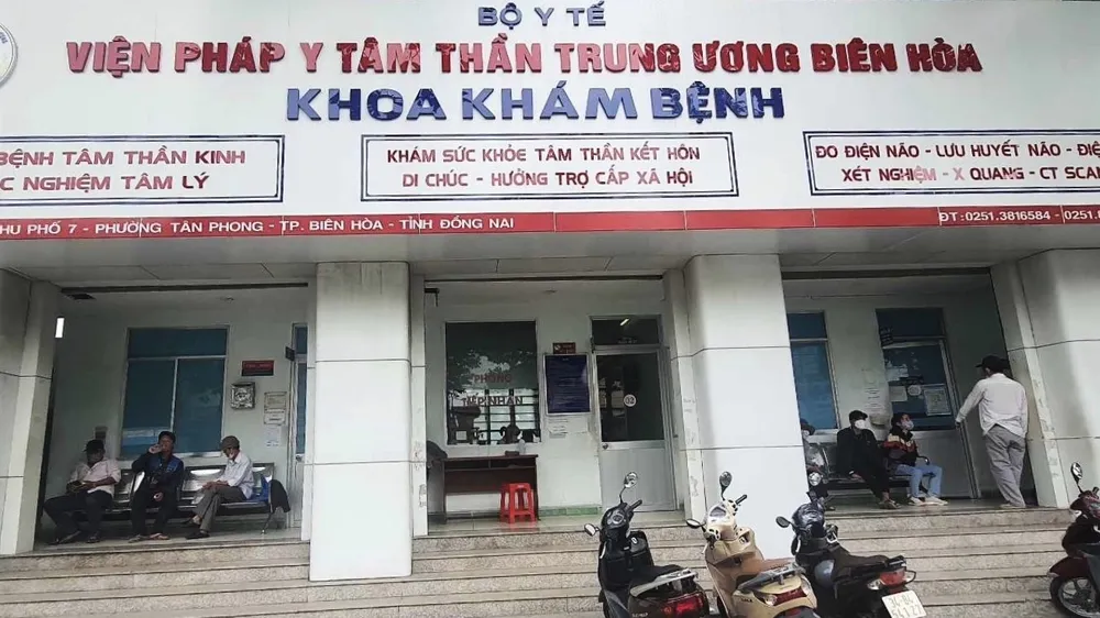 Viện Pháp y tâm thần Trung ương Biên Hòa. Ảnh: VPYTT. Viện pháp y Tâm thần.jpg