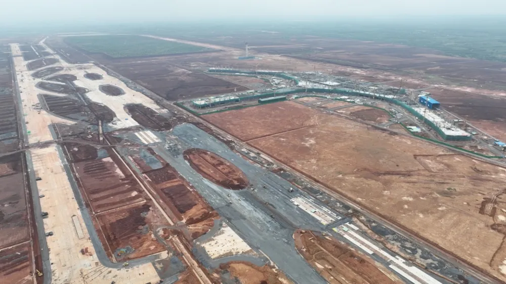 Dự án sân bay Long Thành. Ảnh: VH. sân bay Long Thành 11.jpg