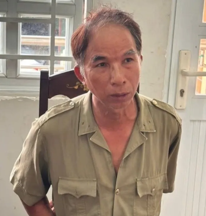 Ông Trần Xuân Dương bị bắt sau khi trốn truy nã 37 năm. Ảnh: CAĐN trốn truy nã.jpeg
