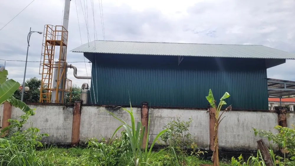 Lò đốt rác thải y tế mới được trang bị cho TTYT huyện Krông Nô Lò đốt rác thải y tế mới được trang bị cho TTYT huyện Krông Nô