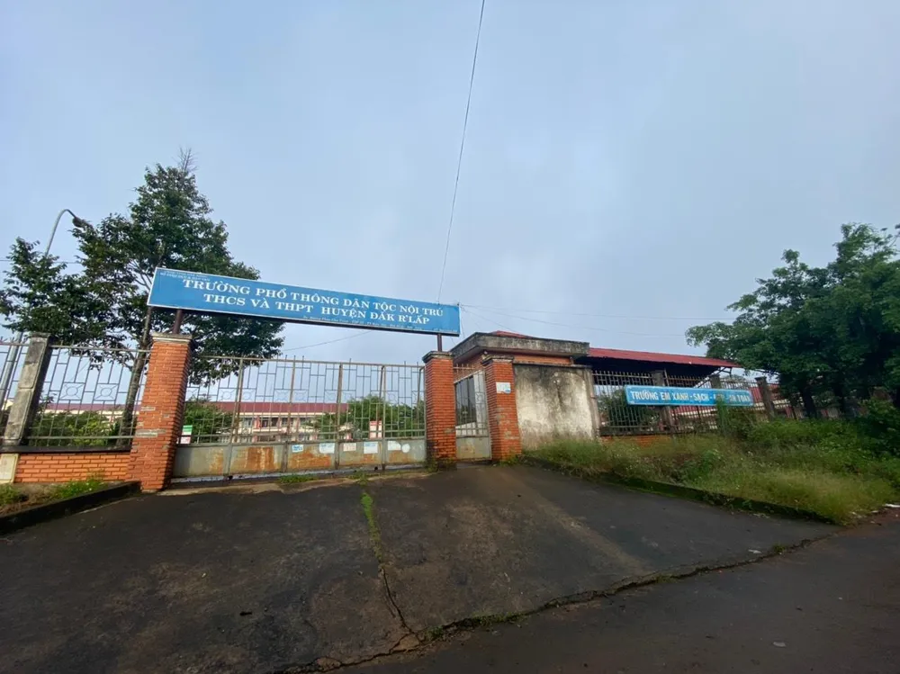 Nơi công tác của cô KTG. Ảnh: VLX