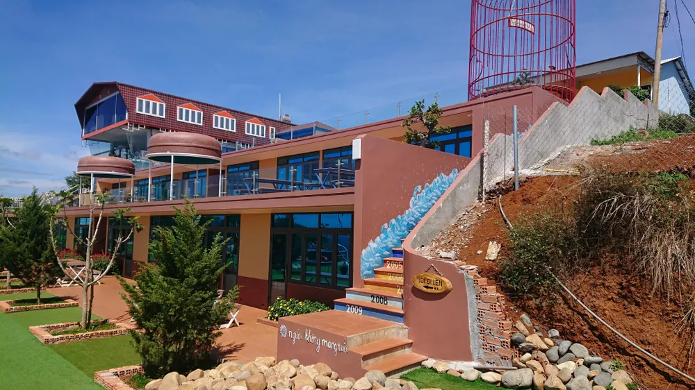 Bên trong khu Tà Đùng Top Viu. Ảnh: VL Bên trong khu Tà Đùng Top Viu. Ảnh: VL