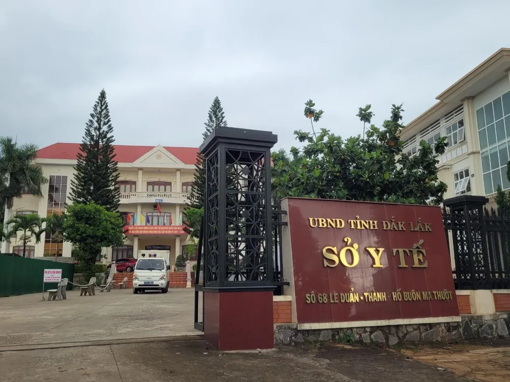 Sở Y tế Đắk Lắk. Ảnh: VL