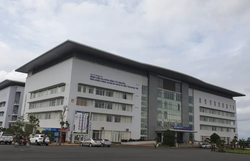 Bệnh viện đa khoa vùng Tây Nguyên. Ảnh: LX