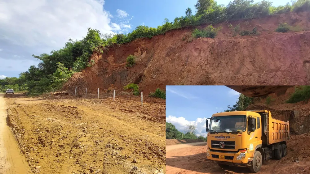 UBND huyện Lắk cấp phép cho doanh nghiệp khai thác đất trái quy định. TNT