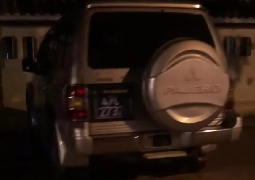 Xe công của HĐND tỉnh Đắk Lắk. Ảnh cắt từ clip Xe công của HĐND tỉnh Đắk Lắk. Ảnh cắt từ clip