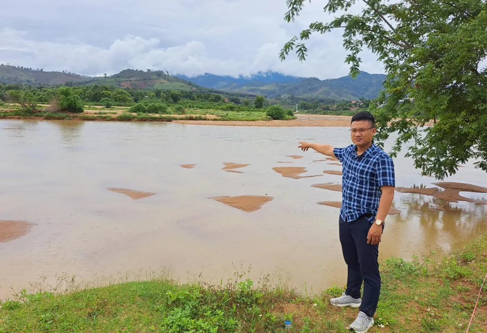 Khu vực tài sản của 62 hộ dân bị ngập. Ảnh: LÊ KIẾN Khu vực tài sản của 62 hộ dân bị ngập. Ảnh: LÊ KIẾN