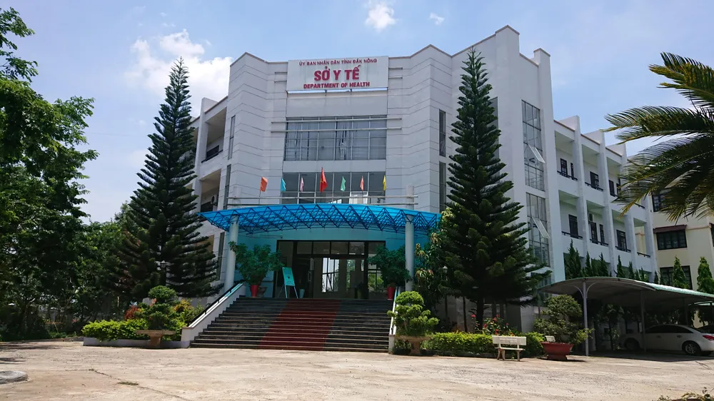 Sở Y tế Đắk Nông. Ảnh: VL