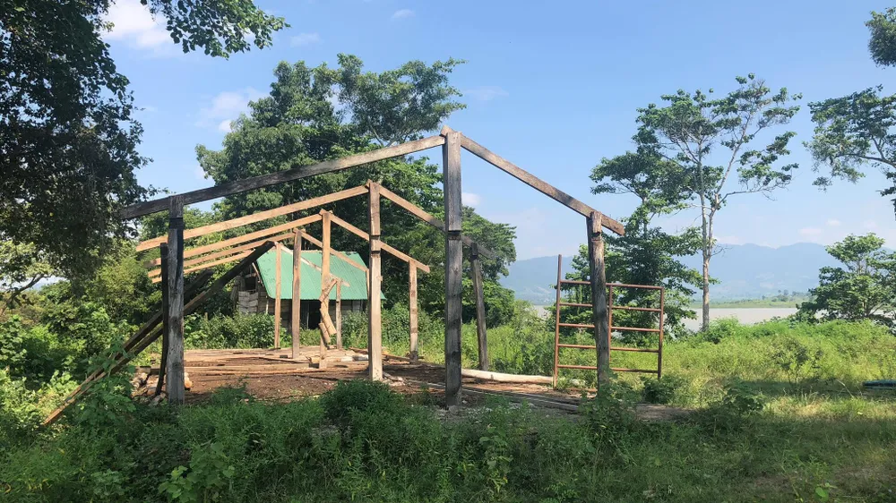 Nhiều khu vực trong trang trại đã được tháo dỡ. Ảnh: LX Nhiều khu vực trong trang trại đã được tháo dỡ. Ảnh: LX