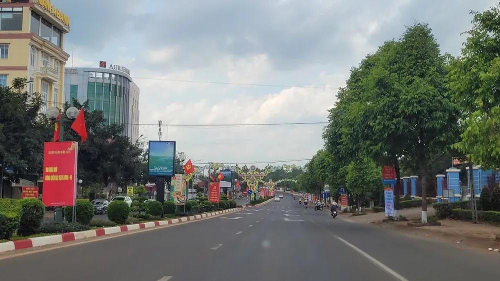 TP Gia Nghĩa, tỉnh Đắk Nông. Ảnh: VL