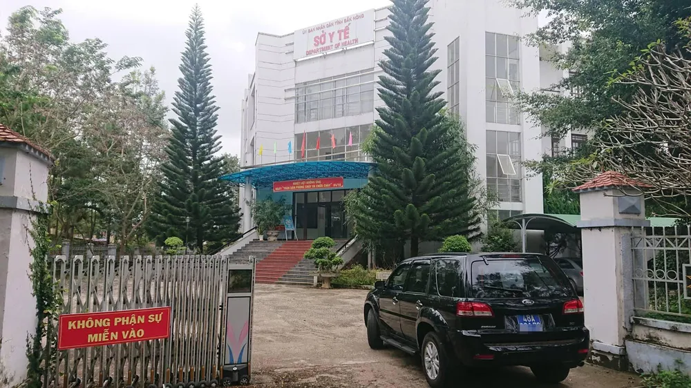 Sở Y tế Đắk Nông. Ảnh: VL