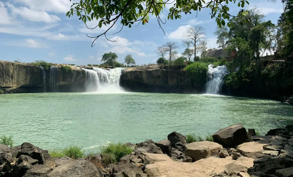 Cụm thác Đrây Nur - Gia Long. Ảnh: AX Cụm thác Đrây Nur - Gia Long. Ảnh: AX