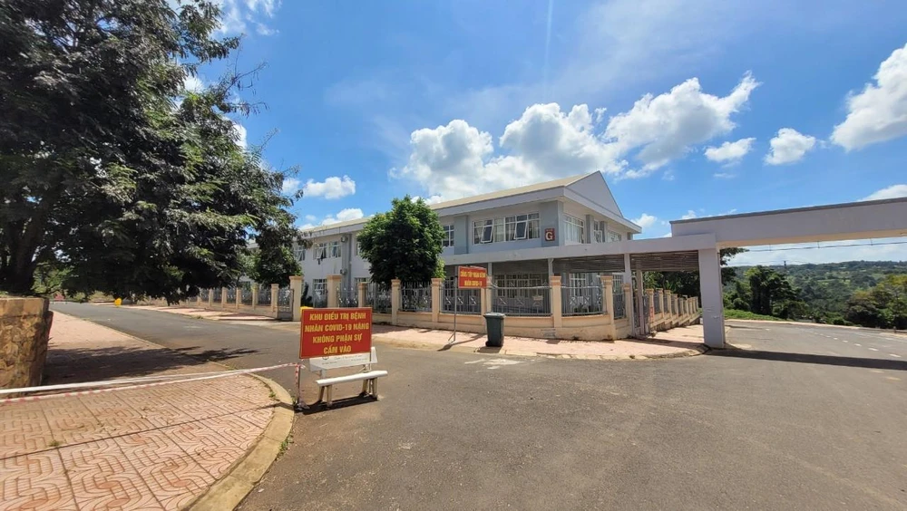 Khoa truyền nhiễm BV đa khoa vùng Tây Nguyên. Ảnh:VŨ LONG