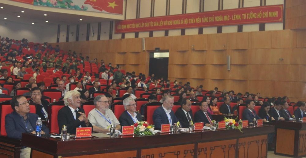 Các đại biểu tham dự hội nghị. Ảnh: AX