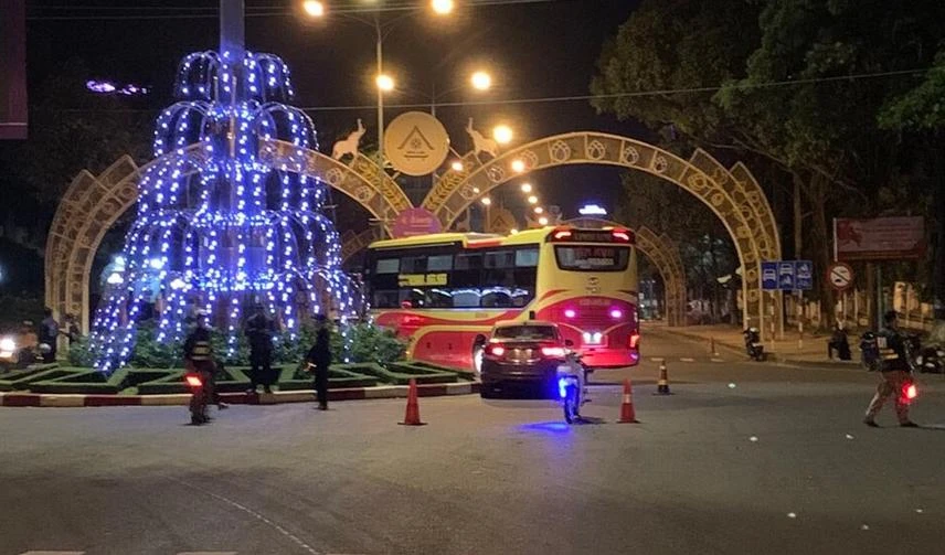 Hiện trường vụ va chạm giao thông. Ảnh: Người dân cung cấp