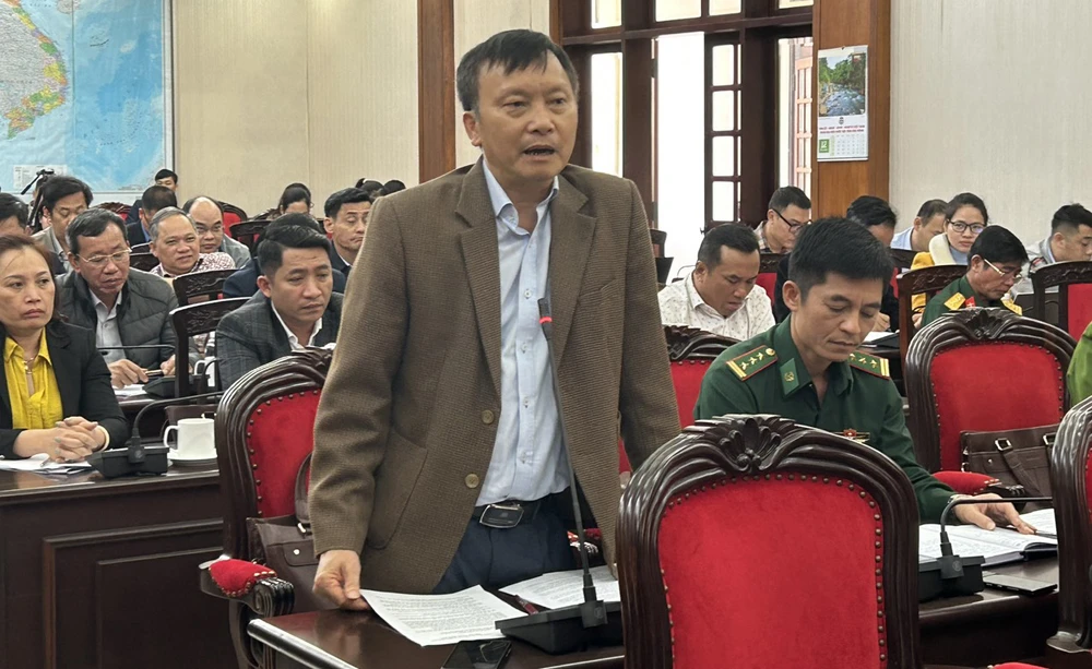 Ông Trần Đình Ninh, Giám đốc Sở KH-ĐT tỉnh Đắk Nông. Ảnh: VŨ LONG