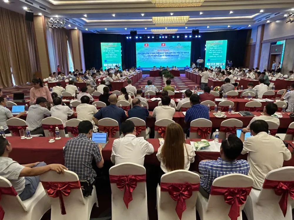 Toàn cảnh buổi hội thảo. Ảnh: VŨ LONG