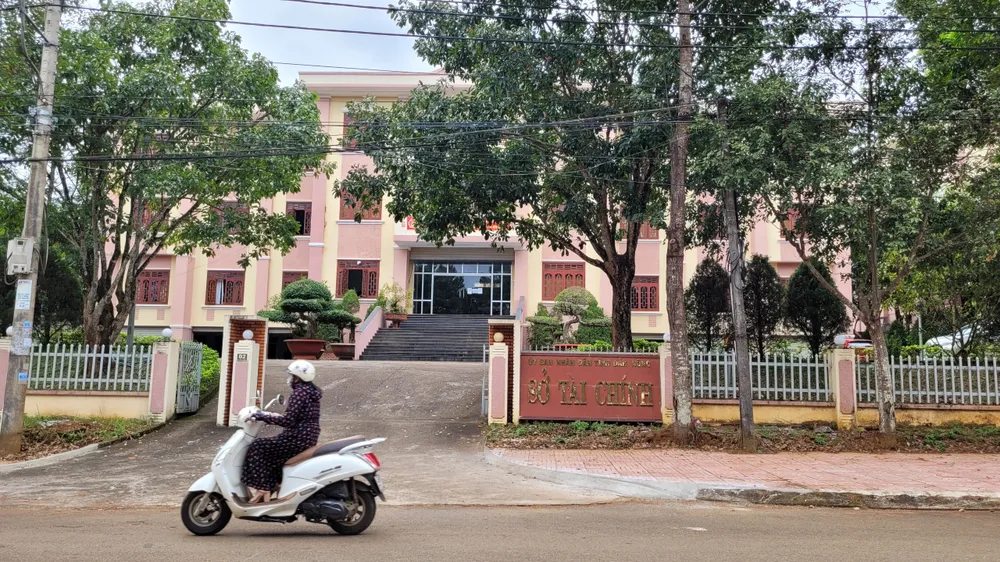 Sở Tài chính Đắk Nông. Ảnh: VŨ LONG