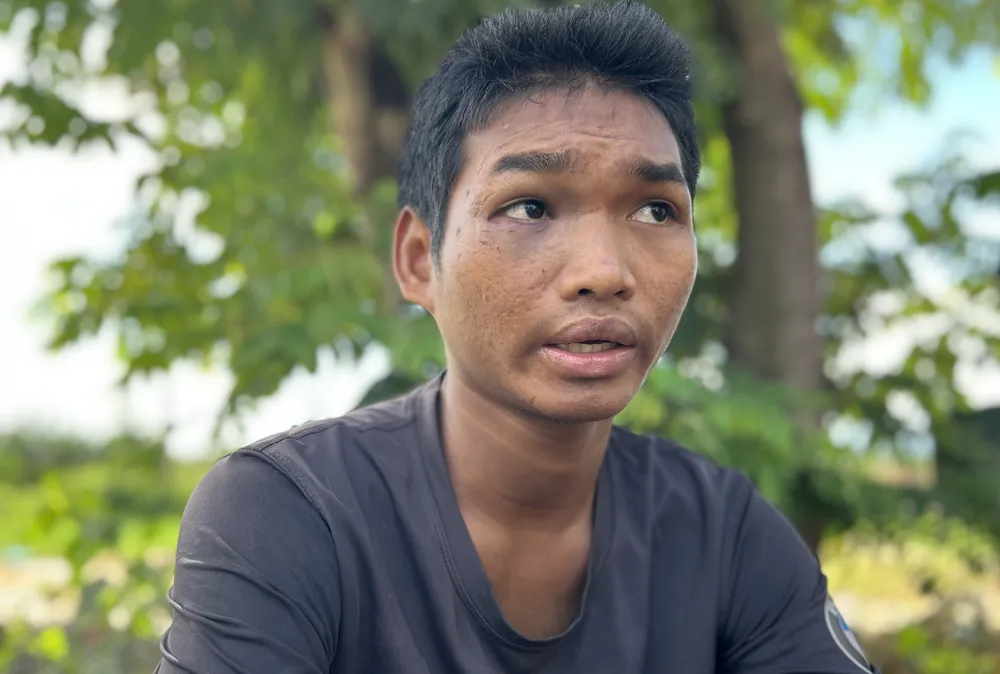 Anh Y Dũn BKrông vẫn còn bị ám ảnh khi nhớ lại cảnh mình bị bắt cóc. Ảnh: VŨ LONG