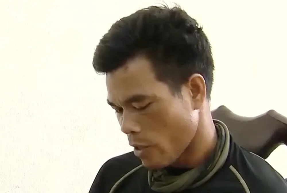 Y Thô Ayun tại cơ quan điều tra. Ảnh: VTV