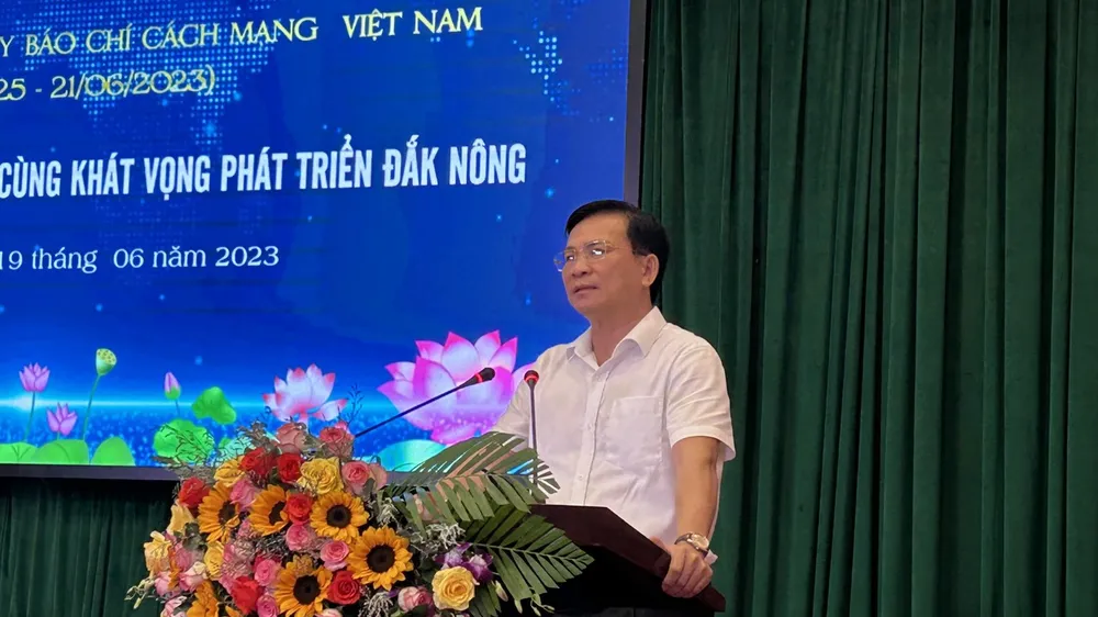 Ông Hồ Văn Mười, Chủ tịch UBND tỉnh Đắk Nông. Ảnh: VŨ LONG