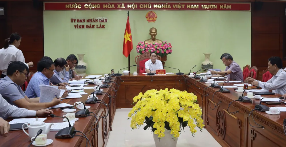 Toàn cảnh cuộc họp. Ảnh: HT Toàn cảnh cuộc họp. Ảnh: HT