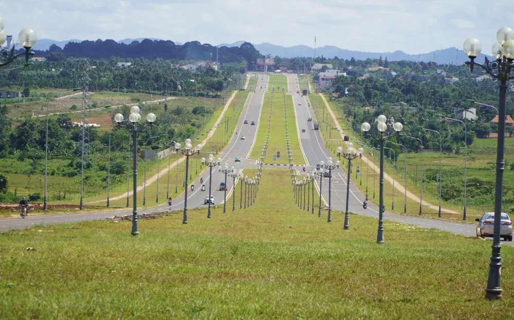 Đường Võ Nguyên Giáp, TP Buôn Ma Thuột. Ảnh: HĐ Buôn Ma Thuột.png