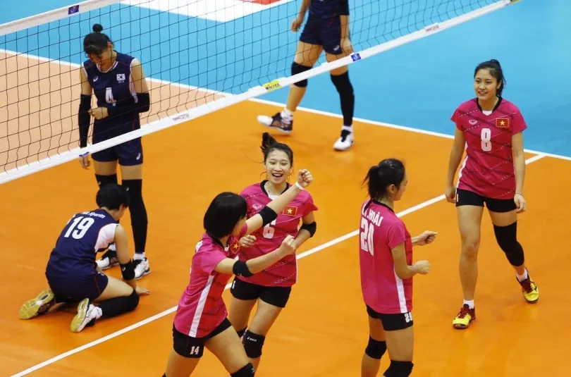 Tuyển U-19 nữ Việt Nam trận đánh bại U-19 Hàn Quốc 3-1.