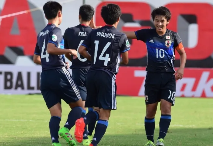 U-16 Nhật qua hai trận ghi được 15 bàn chưa để thủng lưới