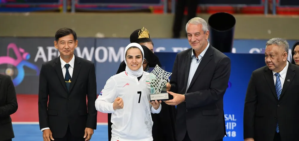 Vô địch Futsal nữ châu Á: Iran ẵm mọi danh hiệu ảnh 4 Vô địch Futsal nữ châu Á: Iran ẵm mọi danh hiệu ảnh 4