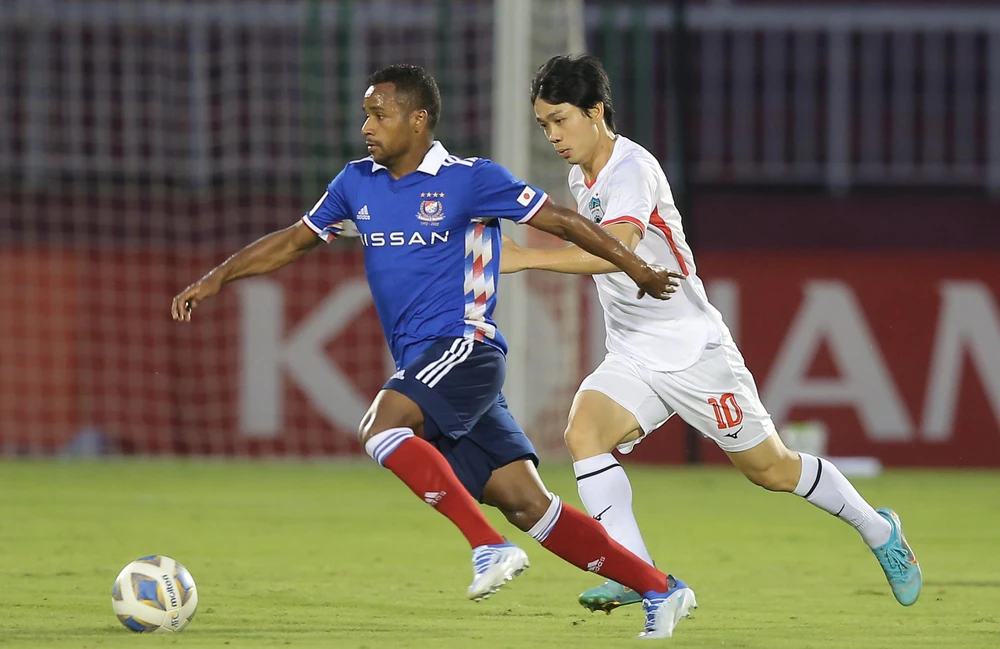 Công Phượng vẫn nỗ lực tìm bàn thắng nhưng bất thành. Ảnh: ANH PHƯƠNG