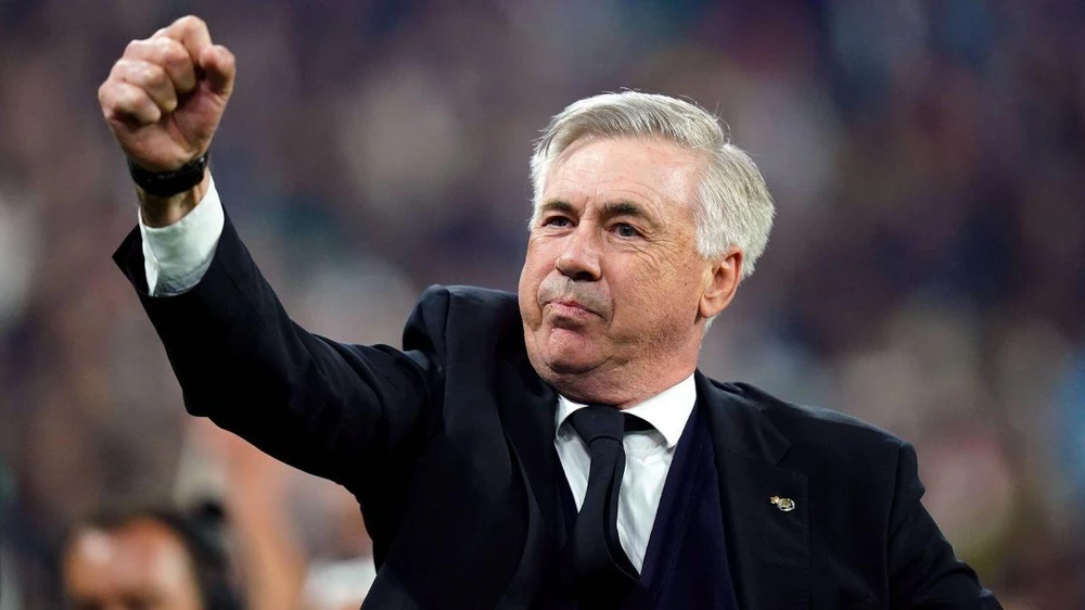 Chiến lược gia Ý Carlo Ancelotti rất "kết" lối chơi của Antonio Rudiger. Ảnh: Getty