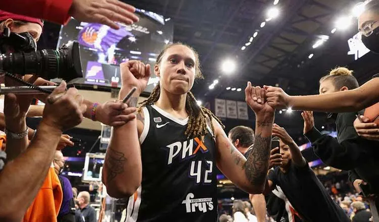 Brittney Griner từng hai lần vô địch Olympic và vô địch Mỹ. Ảnh: Getty Brittney Griner từng hai lần vô địch Olympic và vô địch Mỹ. Ảnh: Getty