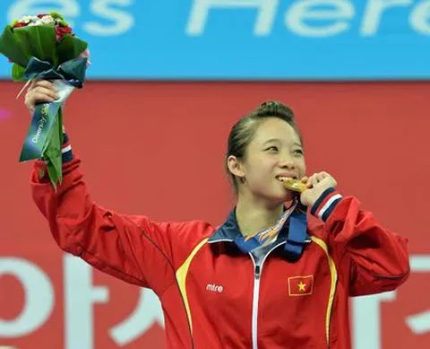 Dương Thúy Vi mang về HCV World Games cho Việt Nam. Ảnh: Getty