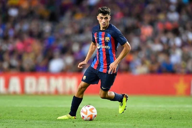 Ngôi sao tuổi "teen" Pedri góp hai bàn trong chiến thắng 6-0. Ronal Araujo của Barcelona được chấm điểm 7.