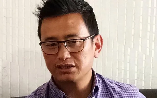 Huyền thoại bóng đá Ấn Độ, tiền đạo Baichung Bhutia từng ghi bàn vào lưới tuyển Việt Nam năm 2002. Ảnh: I.T