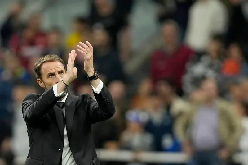 Hạng tư World Cup và á quân Euro, bây giờ Southgate đối mặt nhiều khó khăn. Ảnh: Getty