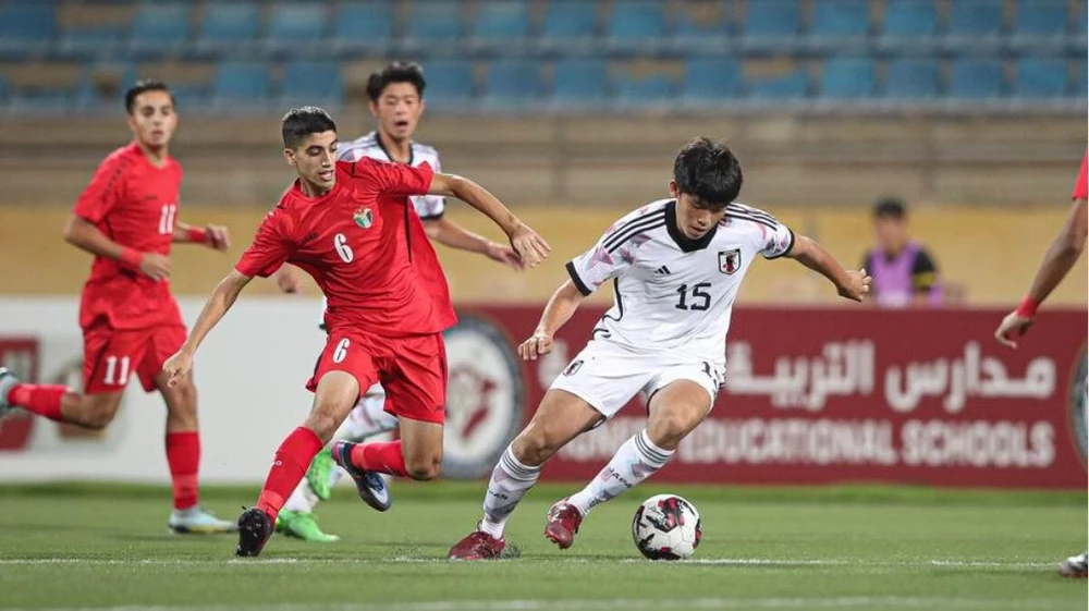 Nhật Bản (trắng) vô đối ở bảng A. Ảnh: AFC