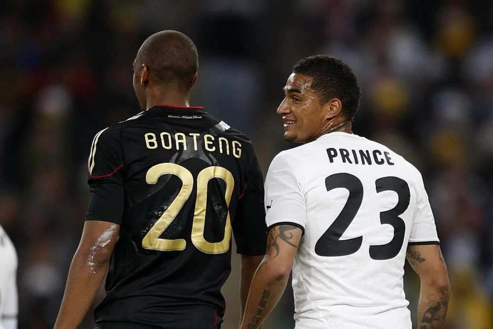 Ghana cũng từng &quot;sản sinh&quot; bộ đôi tuyển Đức và Ghana Prince và Kevin Boateng. Ảnh: Getty