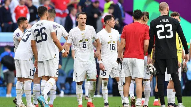 Serbia thua Brazil và hòa Cameroon, cơ hội đi tiếp mong manh. Ảnh: Getty