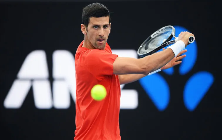 Djokovic, 35 tuổi có 21 danh hiệu Grand Slam, còn Nadal, 36 tuổi có 22 danh hiệu. Ảnh: Getty