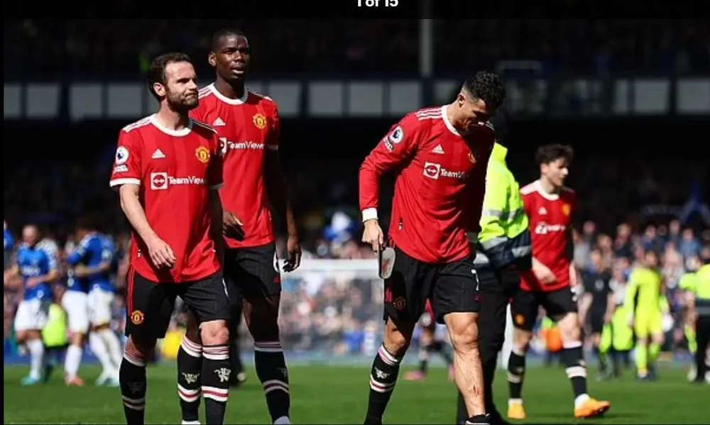 Ronaldo trong màu áo MU. Ảnh: Daily Mail.