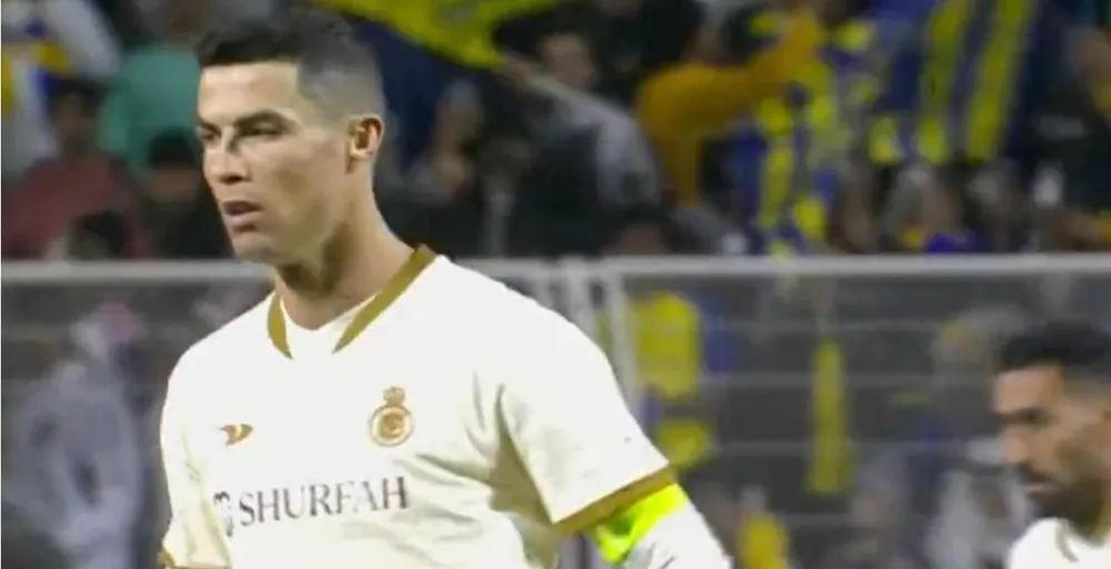 Nhìn chung là Ronaldo thất vọng sau trận hòa trối chết. Ảnh: K.T