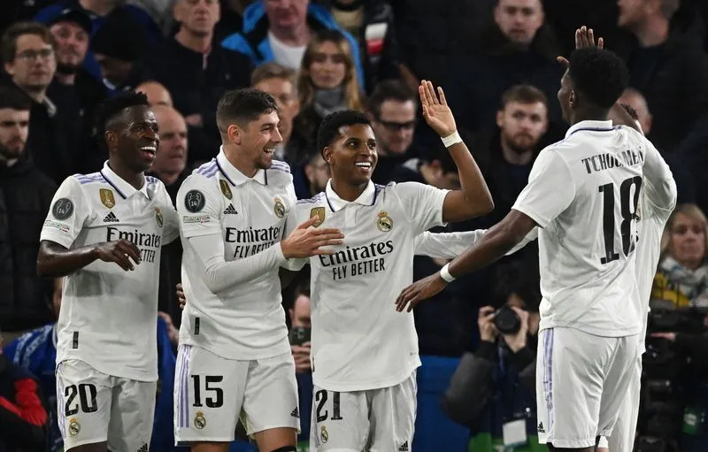 Real Madrid đến London...thư giãn và lại thắng Chelsea 2-0. Ảnh: Reuters