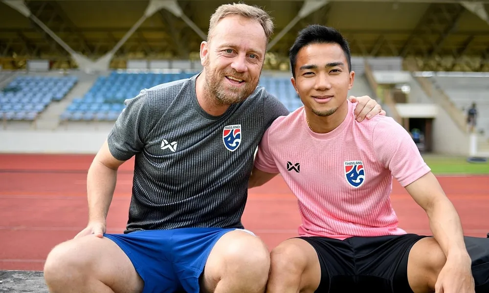 AFF Cup 2021, Madam Pang nỗ lực mang Chanathip từ J- League về để lật ngôi vô địch tuyển VN, Chanathip ghi cú đúp ở bán kết lượt đi AFF Cup trước VN. Ảnh: FAT