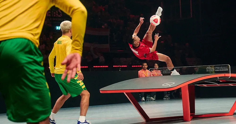 Tìm hiểu “môn lạ” Teqball ở SEA Games 32 ảnh 1