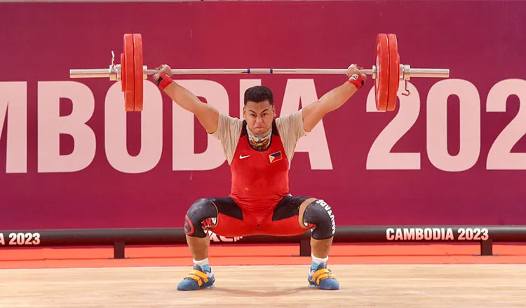 John Dexter Febra của Philippines. Ảnh: CTP