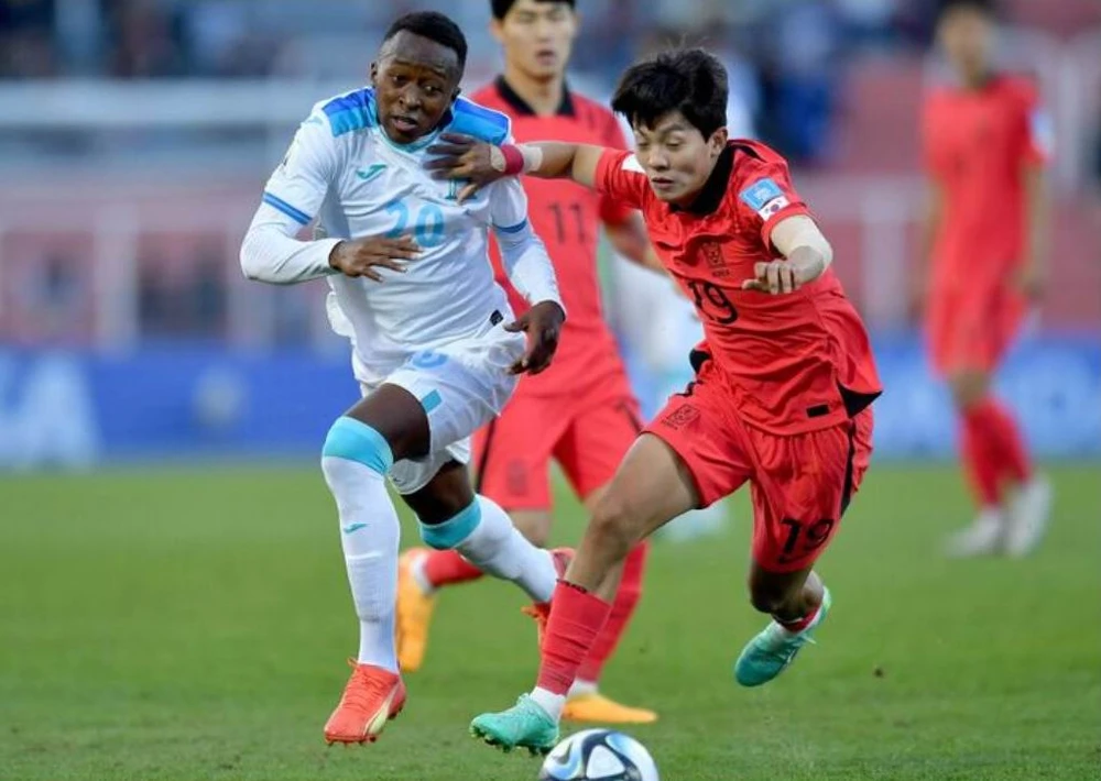 Cầm hòa Honduras, Hàn Quốc có quyền tự quyết ở lượt cuối gặp Gambia. Ảnh: AFC