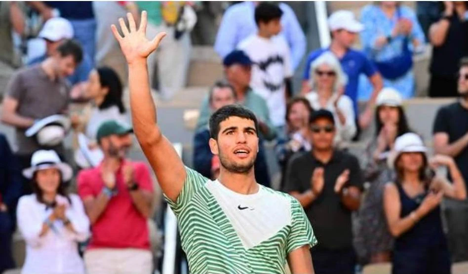 Carlos Alcaraz đối thủ của Djokovic ở bán kết. Ảnh: AFP